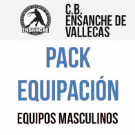 PACK EQUIPACIÓN MASCULINO CB ENSANCHE DE VALLEKAS