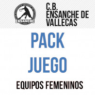 PACK DE JUEGO FEMENINO CB ENSANCHE DE VALLEKAS