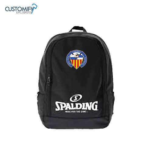 Team Backpack Black/White 50 L Negro / Blanco SPALDING