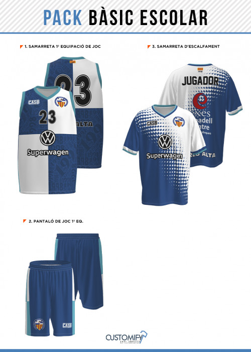 PACK BÀSIC ESCOLAR CREU ALTA SBD