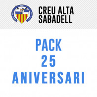 PACK  EQUIPACIÓ 25 ANIVERSARI CREU ALTA SBD