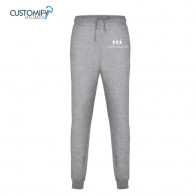Pantalón Largo de chándal, felpa no perchada, 280 g/m², Unisex Gris PUIGCERVER REUS