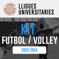 Equipació Futbol/Volleibol i Padel temporada 2023/2024 LLIGUES UNIVERSITARIES
