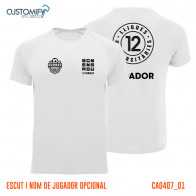 Samarreta Futbol / Volei, 01 - Blanc, Lligues Universitaries temporada 2022/2023