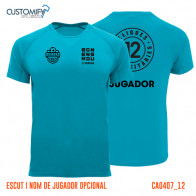 Samarreta Futbol / Volei, 12 - Turquesa, Lligues Universitaries temporada 2022/2023