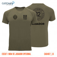 Samarreta Futbol / Volei, 15 - Verd Militar, Lligues Universitaries temporada 2022/2023