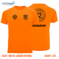 Samarreta Futbol / Volei, 223 - Taronja Fluor, Lligues Universitaries temporada 2022/2023