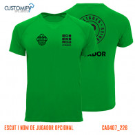 Samarreta Futbol / Volei, 226 - Verd Kelly, Lligues Universitaries temporada 2022/2023