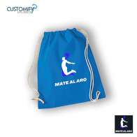 Mochila Gymsac, Mate Al Aro, color Bright Royal