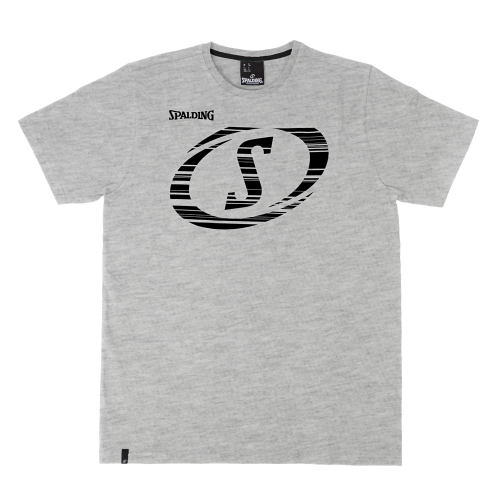 Fast Tee, Gris melange / Negro SPALDING