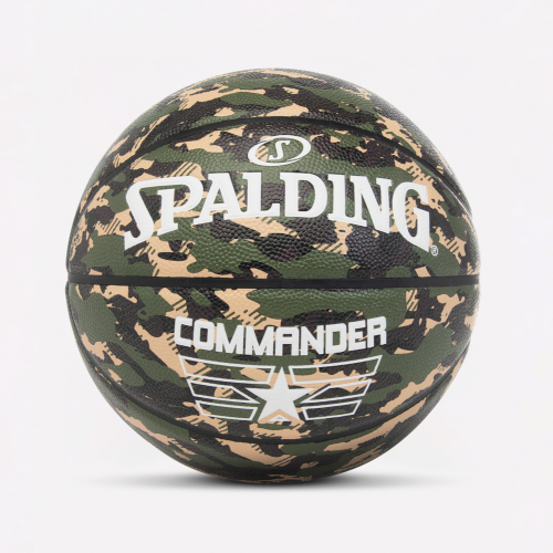 Commander Camo Sz7 Composite Basketball  SPALDING
