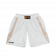 Jam Shorts wmn, Blanco / Gris plata SPALDING