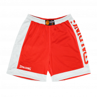 Reversible Shorts, Rojo / Blanco SPALDING