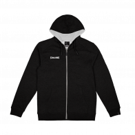 Flow Hoody Zipper Jacket, Negro SPALDING