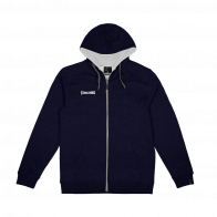 Flow Hoody Zipper Jacket, Azul marino SPALDING