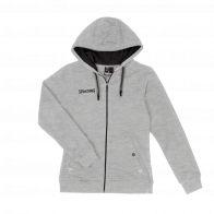Flow Hoody Zipper Jacket wmn, Gris melange SPALDING