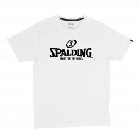 Essential  Logo Tee, Blanco SPALDING