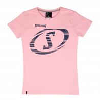 Fast Tee wmn, Rosa orquídea / Azul marino SPALDING