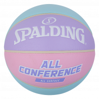All Conference Pastel Sz6 Rubber Basketball  SPALDING