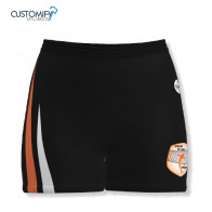 Culotte Sublimado Customify, negro/naranja CLUB VOLEIBOL TIANA, Mujer