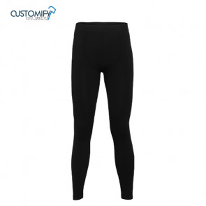 	Malla larga térmica transpirable Unisex, Negro CLUB VOLEIBOL TIANA