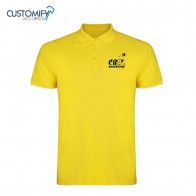 Polo 100% cotó, groc CB ARGENTONA, Home