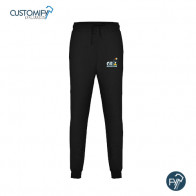 Pantalons llargs de xandall, Unisex Negre CB ARGENTONA