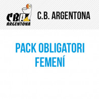 Pack de joc obligatori, Femení, CB ARGENTONA