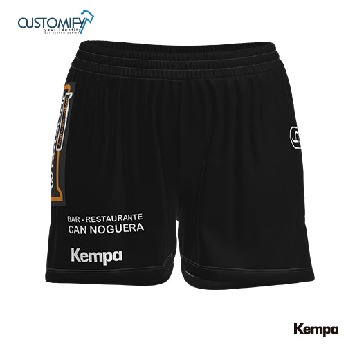 Short Sublimat Kempa, 1ª i 2ª equip. negre HANDBOL LA GARRIGA, Dona