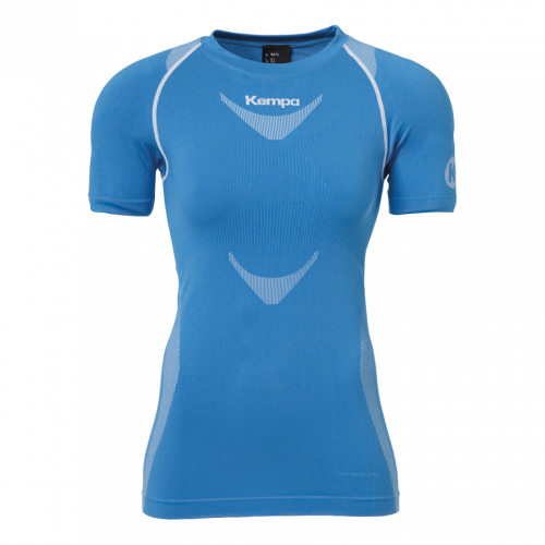 ATTITUDE PRO SHORTSLEEVE DE MUJER kempa azul/blanco KEMPA