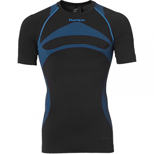 ATTITUDE PRO SHORTSLEEVE negro/kempa azul KEMPA