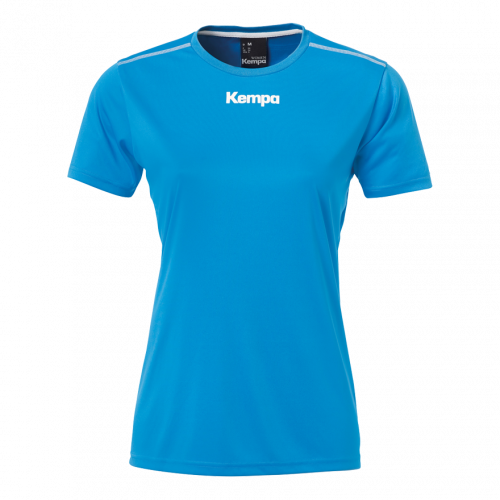 POLY SHIRT DE MUJER kempa azul KEMPA