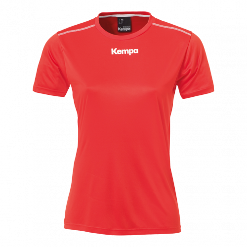 POLY SHIRT DE MUJER rojo KEMPA