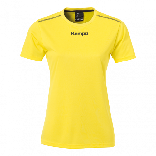 POLY SHIRT DE MUJER lima amarillo KEMPA