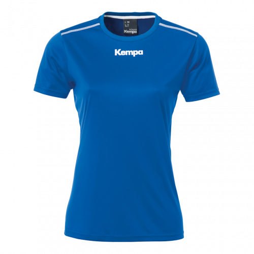 POLY SHIRT DE MUJER azul royal KEMPA