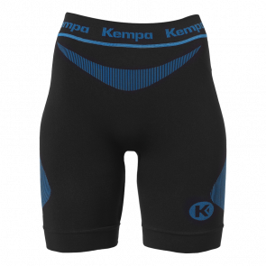 ATTITUDE PRO SHORTS DE MUJER negro/kempa azul KEMPA