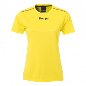 POLY SHIRT DE MUJER lima amarillo KEMPA