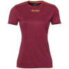 POLY SHIRT WOMEN rojo oscuro KEMPA