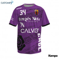 Samarreta de joc Kempa, 2ª equip. lila HANDBOL SANT LLORENÇ, Home