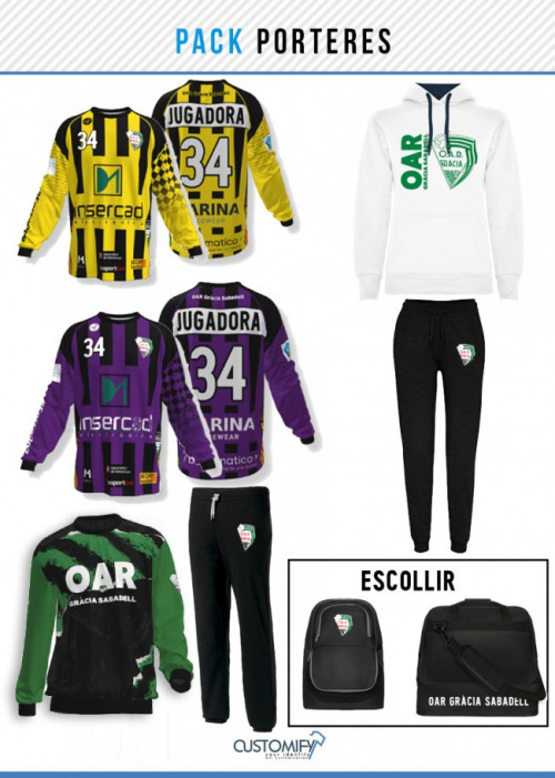 PACK PORTERES OAR GRACIA SABADELL