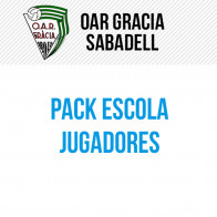 PACK ESCOLA JUGADORES OAR GRACIA SABADELL