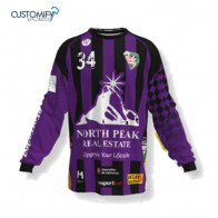 Samarreta Customify, 2ª equip. porters lila/negra OAR GRACIA SABADELL, HOME