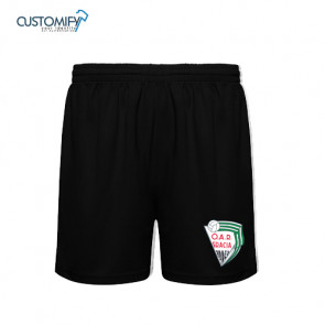 Short entrenament negre OAR GRACIA SABADELL, UNISEX